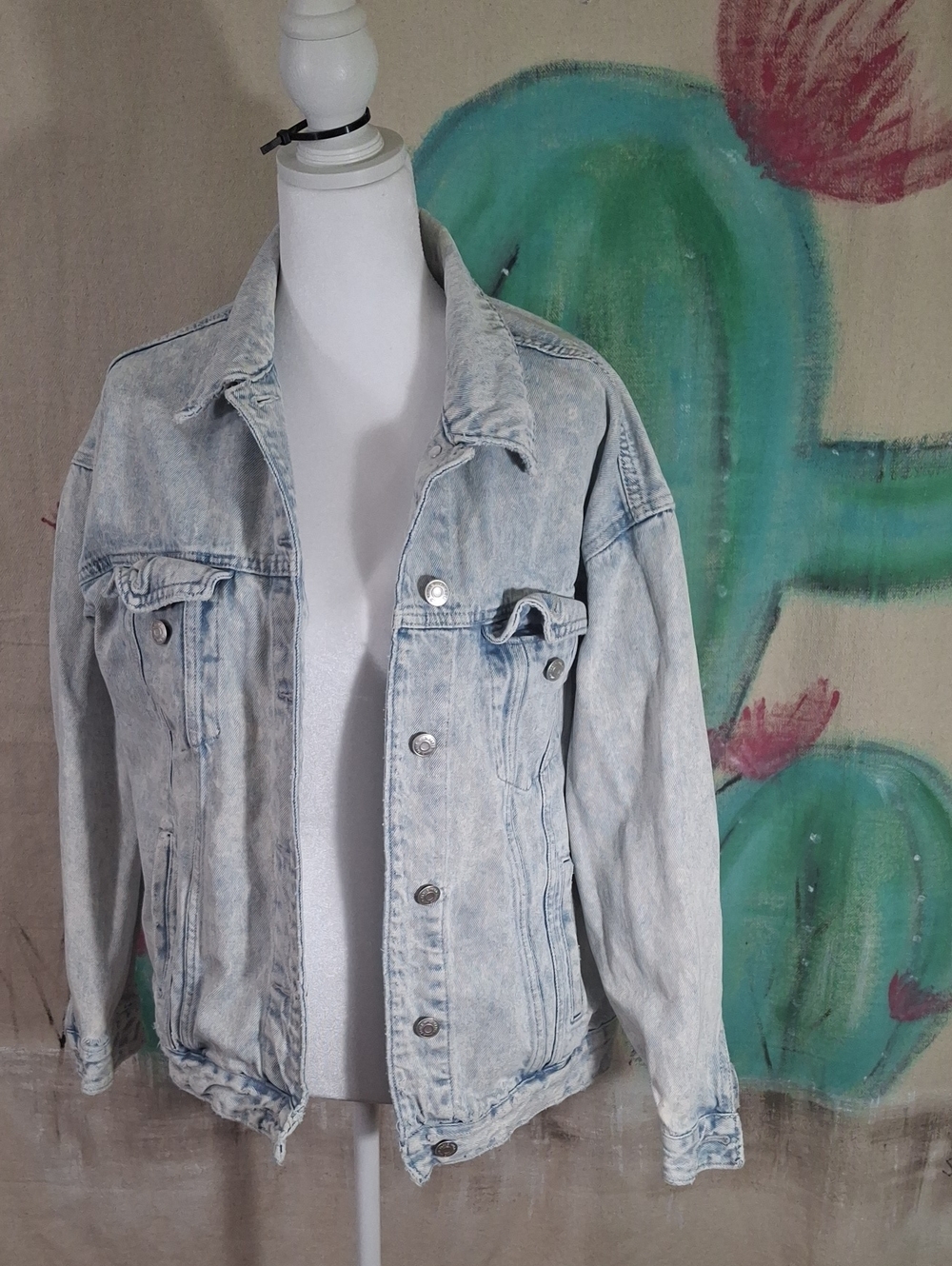 Wild Fable S Light Wash Blue Denim Jacket